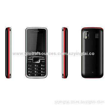 Zinc Alloy Low-end Feature Phones with Quad-band and 1.77-inch QCIF Screen